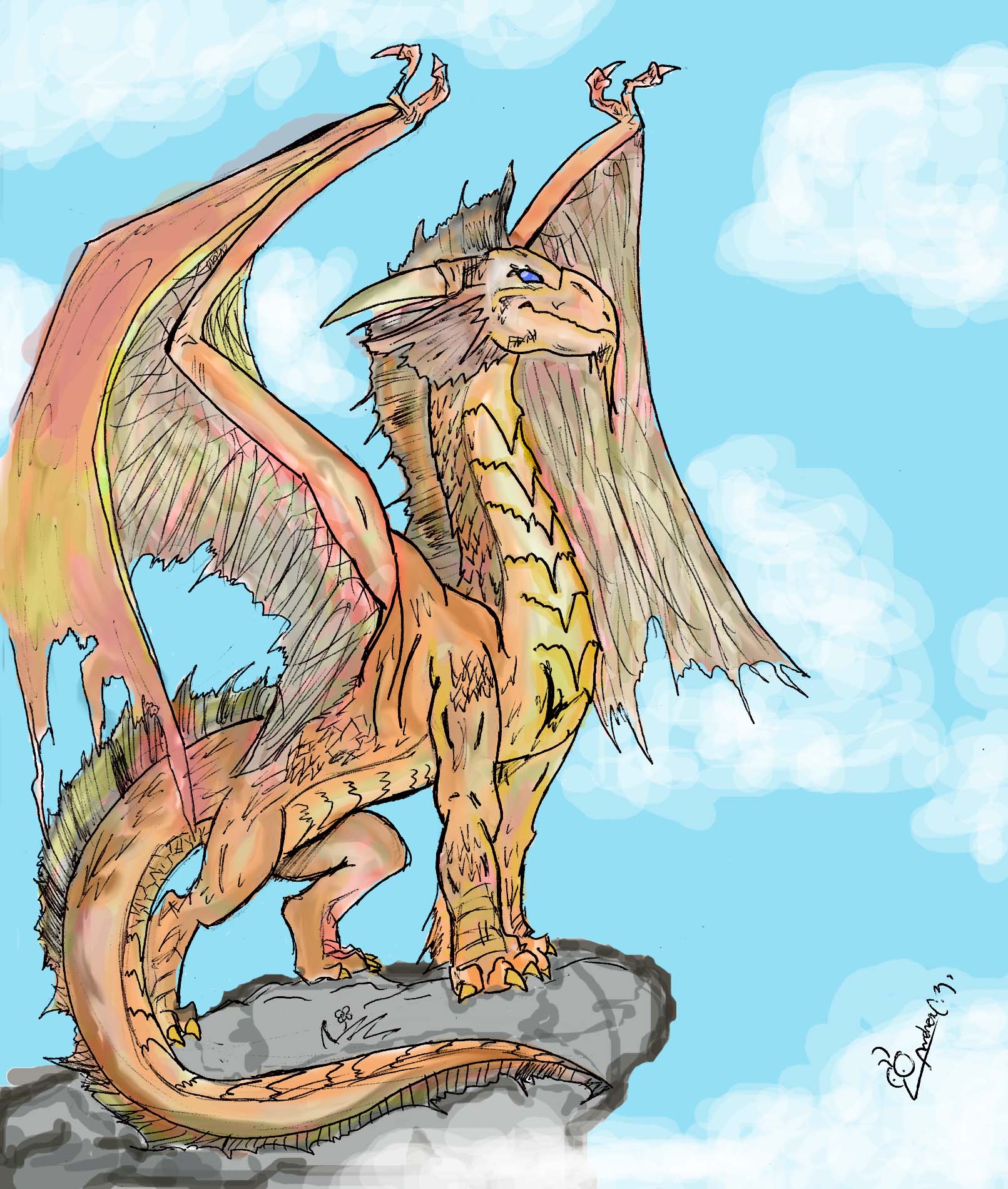 copper dragon