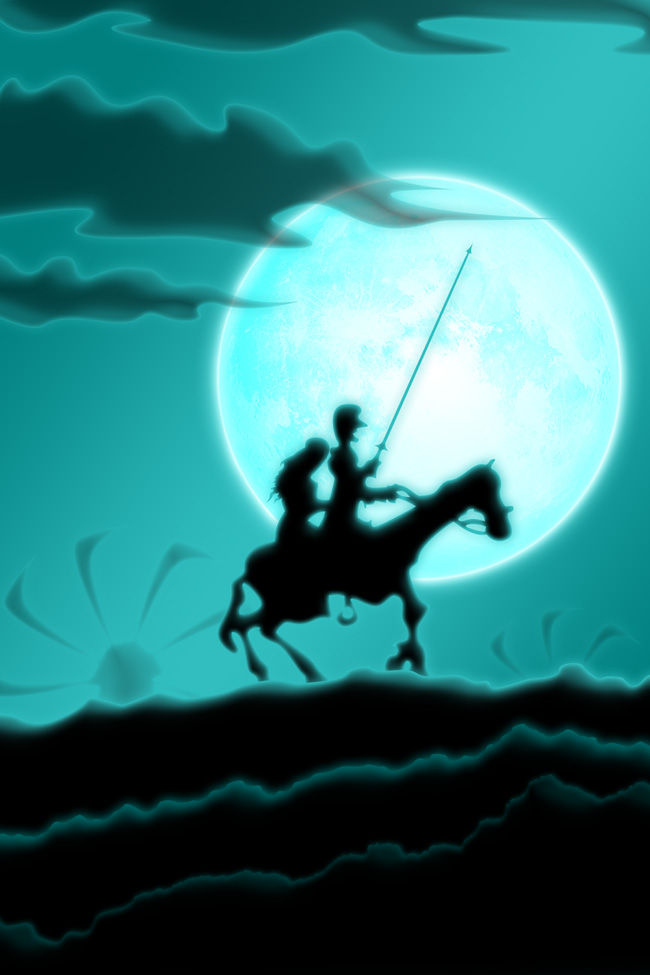 Quixote Rides Into The Night