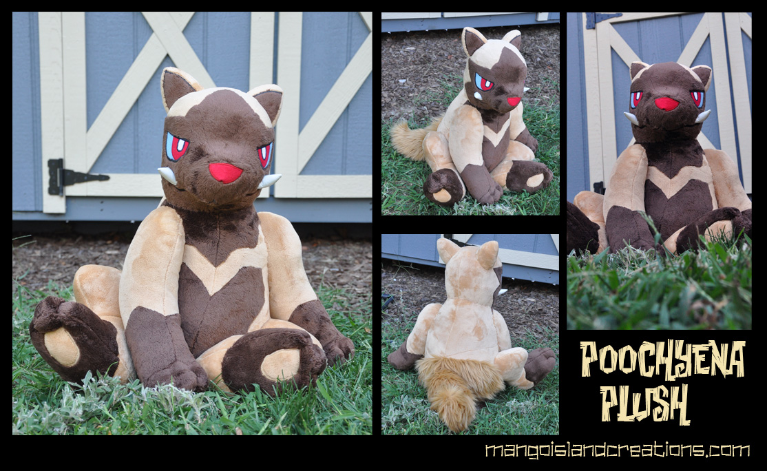 Shiny Poochyena Plush