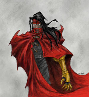 Vincent Valentine is scary