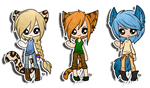 Chibis: SOLD by Kaerralind