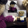 Sherlock and John pair amigurumi