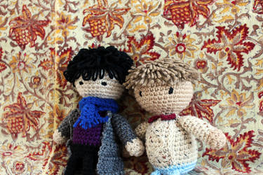 John and Sherlock 8 inch dolls