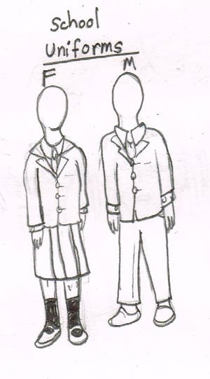 School Uniform-template by AnnieManga