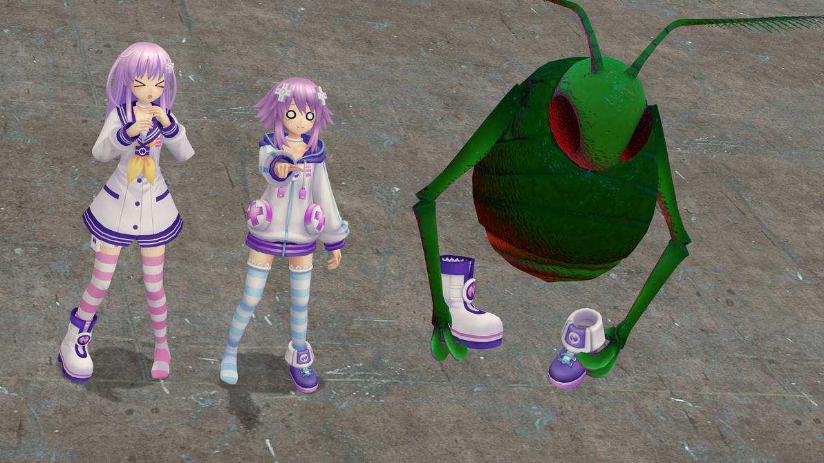 Double Nep Snatch By RydistruSolus On DeviantArt double-nep-snatch-by-rydistrusolus-on-deviantart