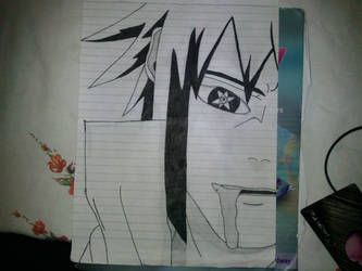 Sasuke uncolored