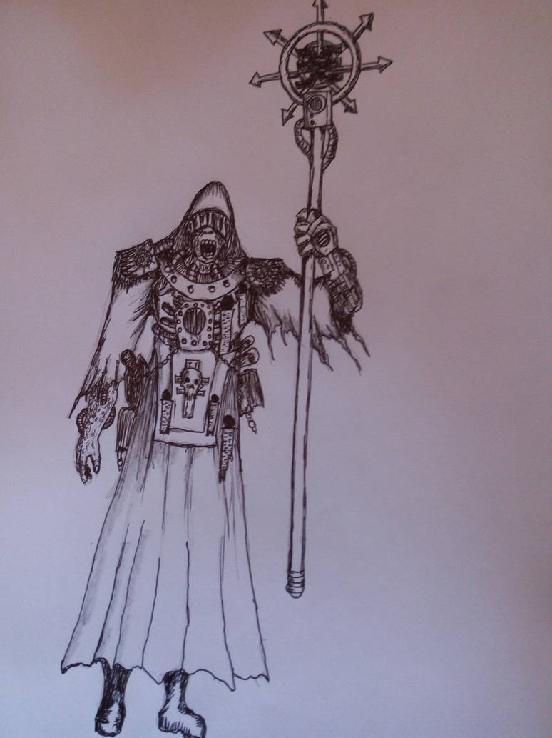 corrupted mage by https: pindurski on @deviantart ... warhammer 40k corrupted priest by tanvirmahtab on DeviantArt