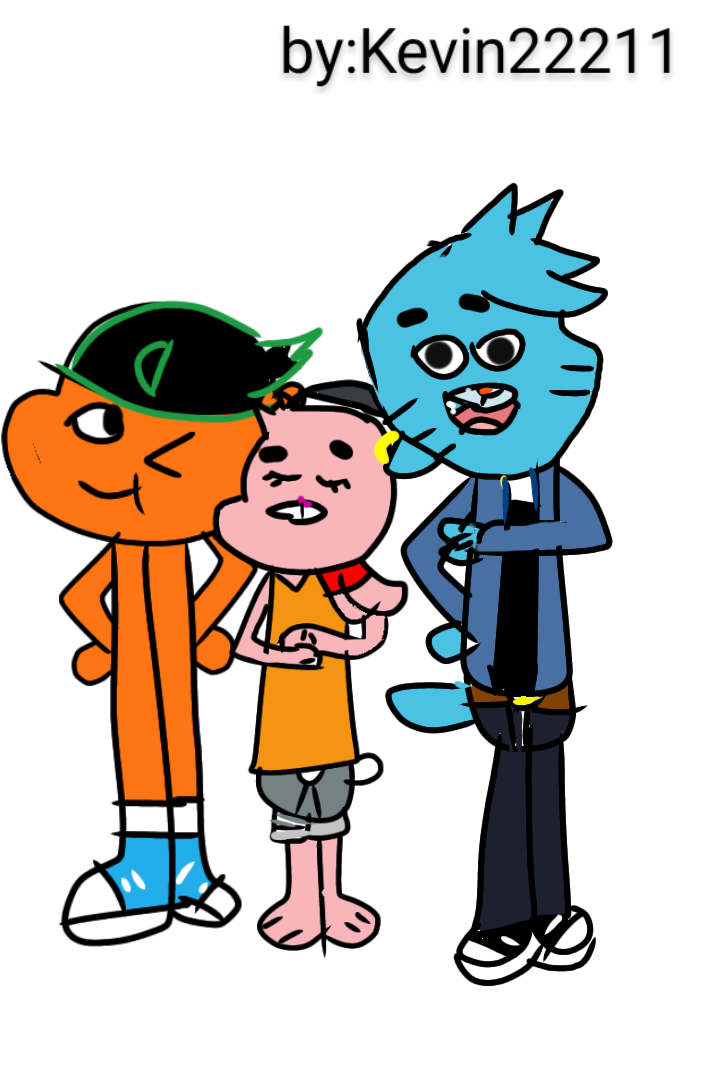 Gumball Darwin Anais - Gumball And Darwin - Pin