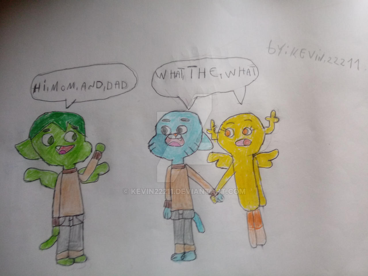 Gumball And Penny Meet His Son David By Kevin22211 On DeviantArt gumball-and-penny-meet-his-son-david-by-kevin22211-on-deviantart