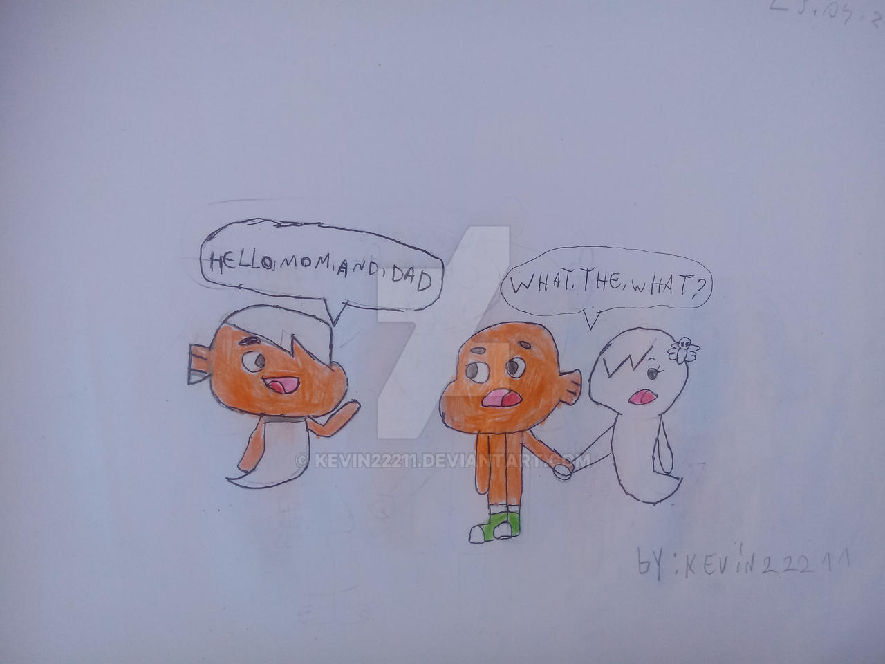Darwin And Carrie Meet His Son William By Kevin22211 On DeviantArt darwin-and-carrie-meet-his-son-william-by-kevin22211-on-deviantart