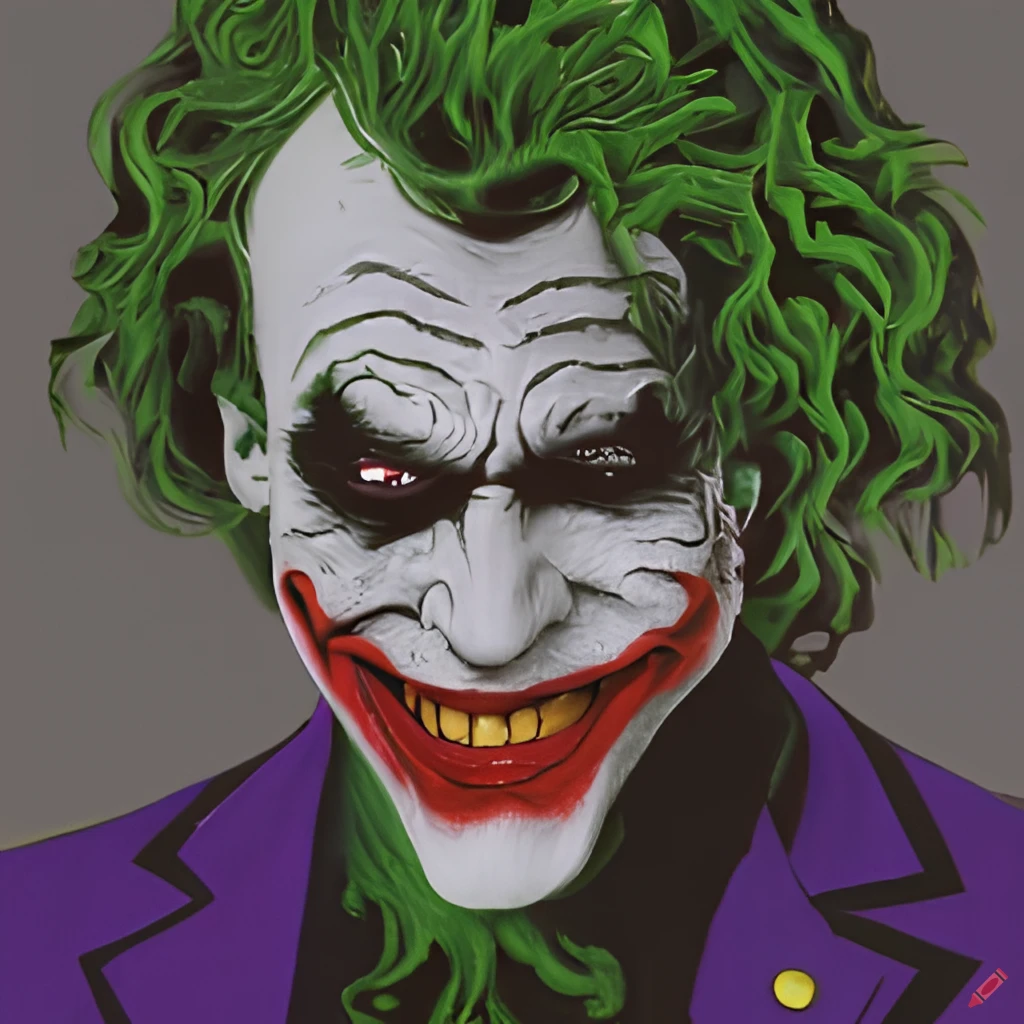 Heath Ledgers Joker by Bendy1121 on DeviantArt