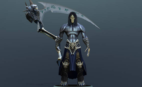 Death 3d model DArksiders II