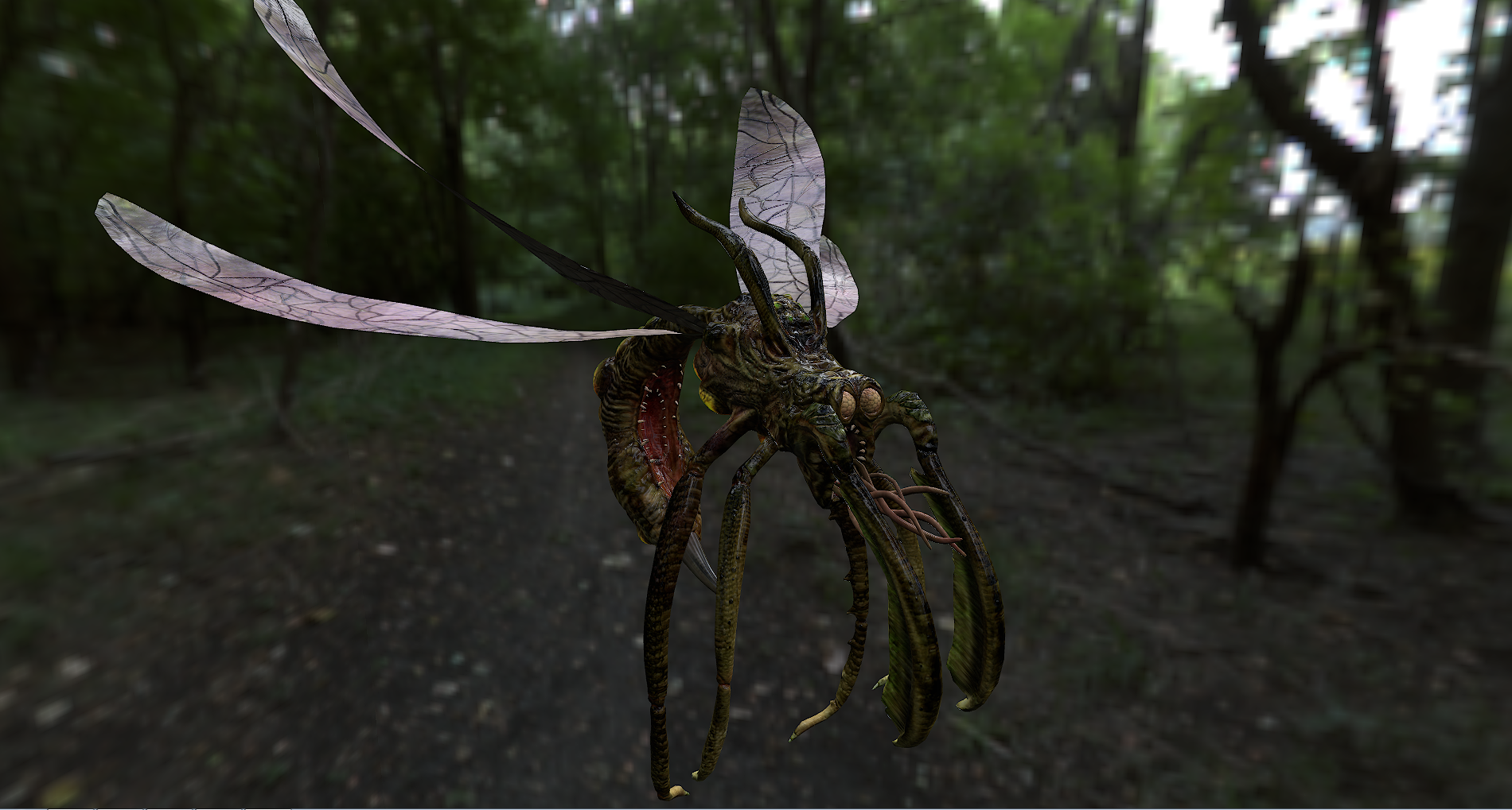 Zbrush demonic insect