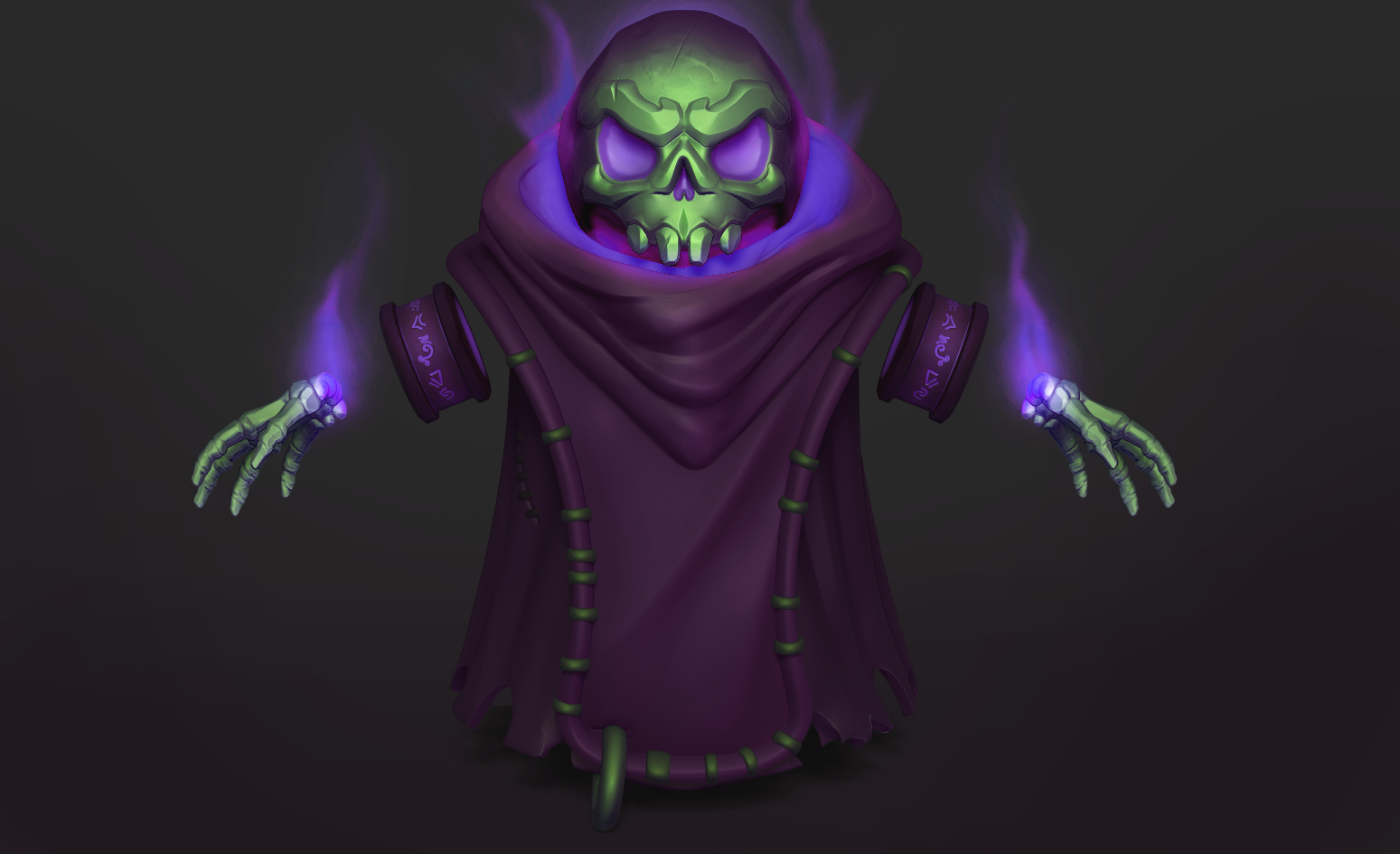 Stylized Skeleton by DragonisAris on DeviantArt