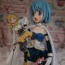 Real Action Hero Sayaka eating Figma Mami