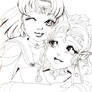 Sailor Caloris and Sailor Messier 40
