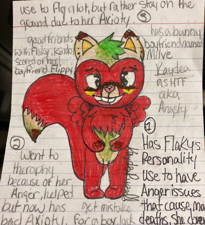 My HTF OC by AngstyFox04 on DeviantArt