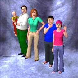 The Griffins on Sims 3