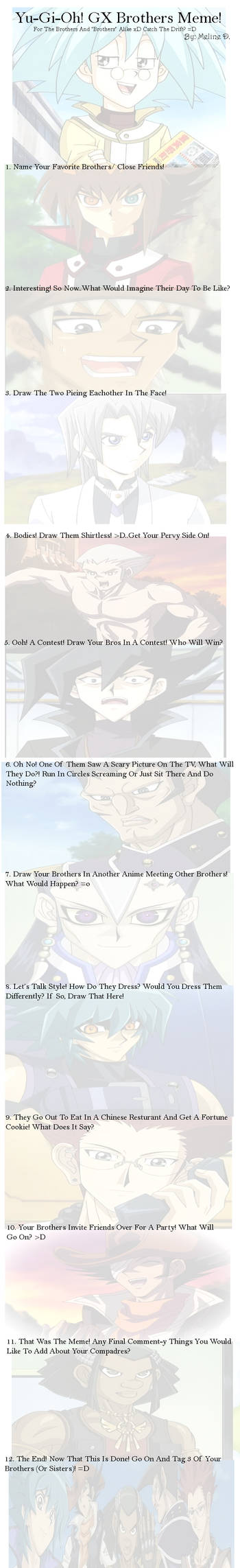 YGO GX Brothers Meme xD