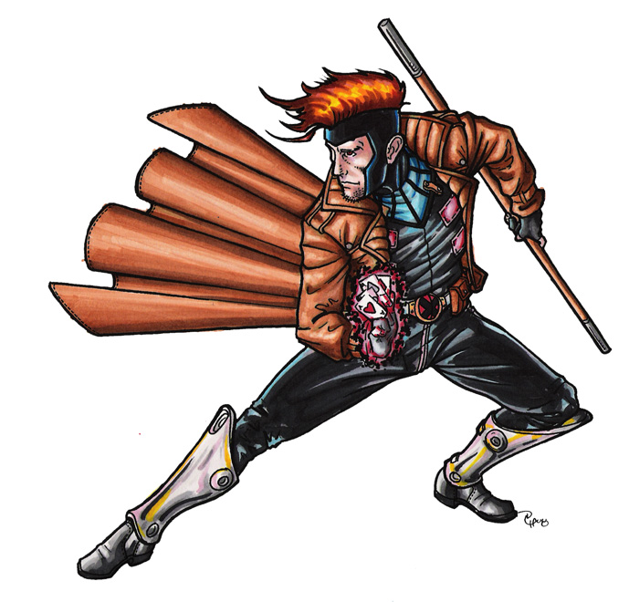 Gambit Signature Color Gambit Color by Tensen01 on DeviantArt
