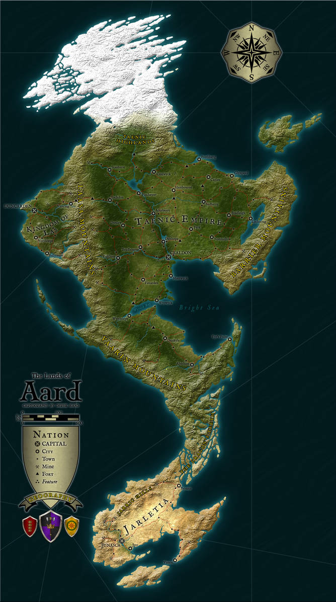 WiP DnD Campaign World UPDATED