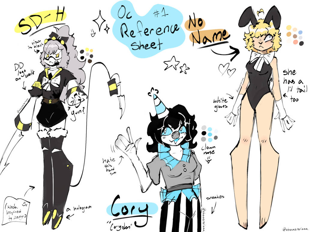 Ao4 Reference oc reference sheet #1 by akaasteriaaa on DeviantArt