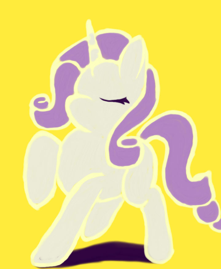 Simple Rarity by EchoUnicorn on DeviantArt