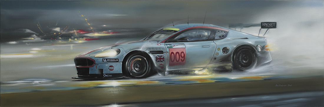 Aston Martin DBR9 - Painting