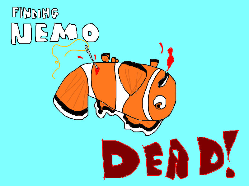 Finding Nemo...DEAD by TinyVernon on DeviantArt