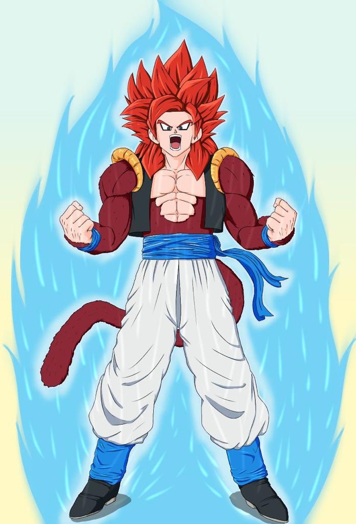 Gogeta ssj4 by iamdarkmoon on DeviantArt