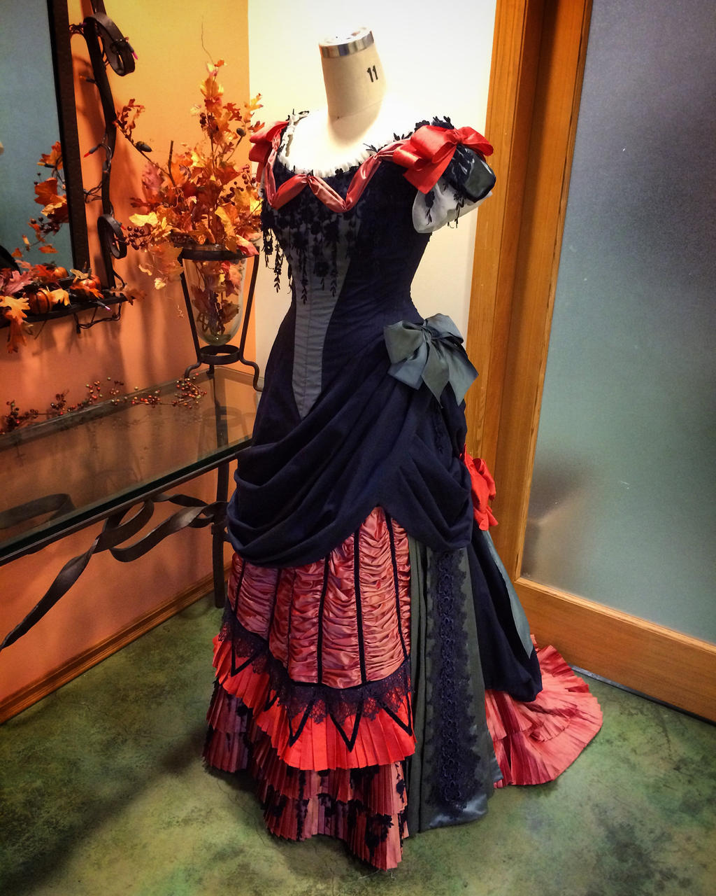 1878 Victorian Gown