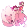 Precious Children and Their Pink Pals