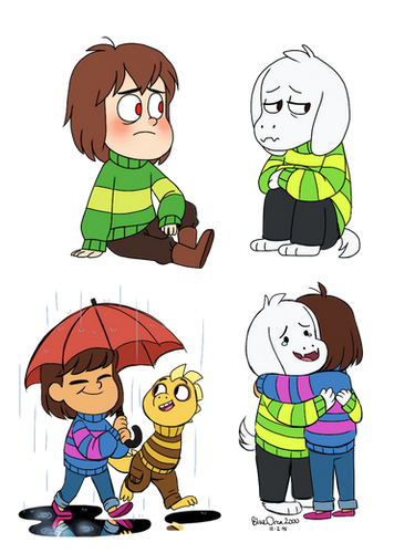 Undertale Characters by BlueOrca2000 on DeviantArt