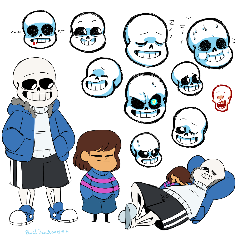 Undertale Characters by BlueOrca2000 on DeviantArt