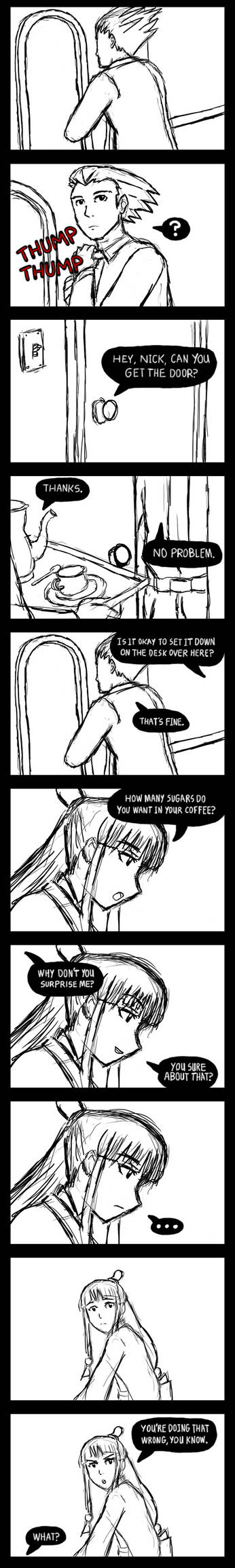 Conversation Over Coffee Page 1