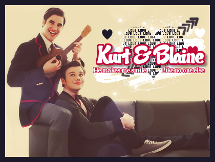 Kurt and Blaine