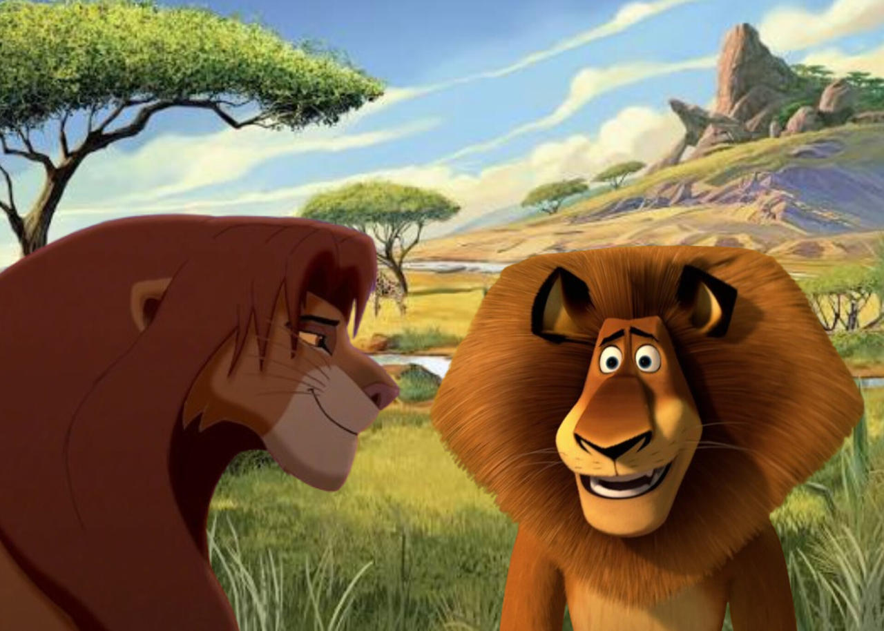 Simba and alex by mannyelmamut on DeviantArt