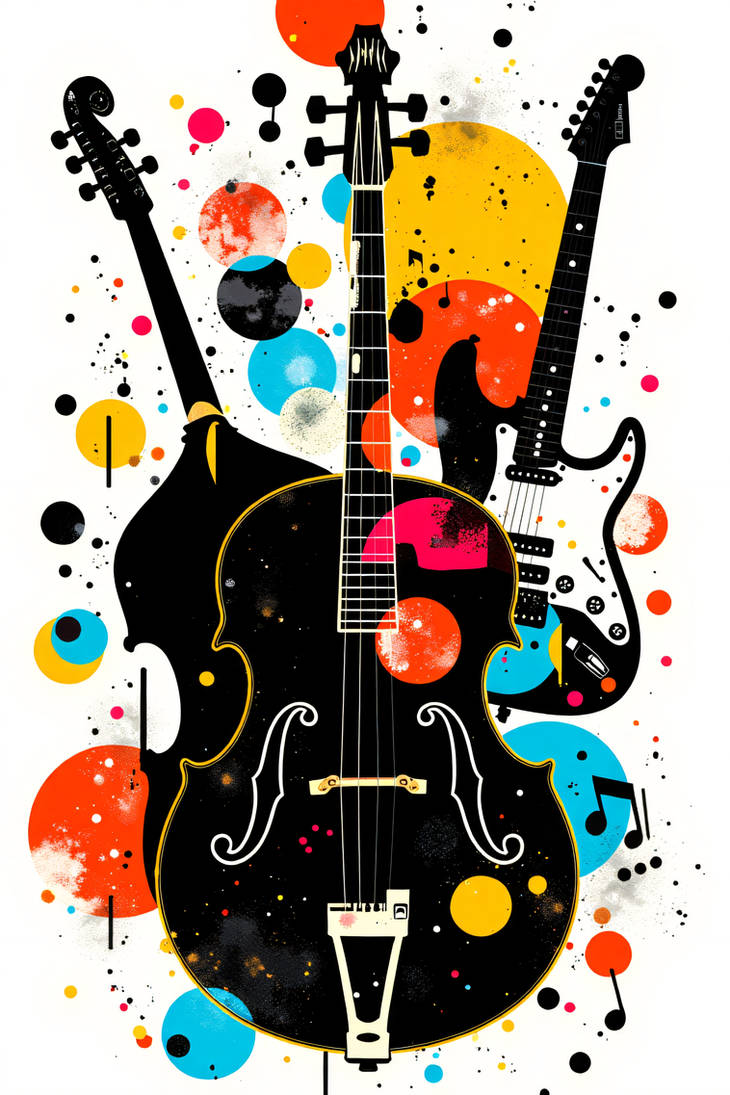 Music Instrument Drawing Collage Abstract Collage of Musical Instruments 01 by Raydinho123 on DeviantArt