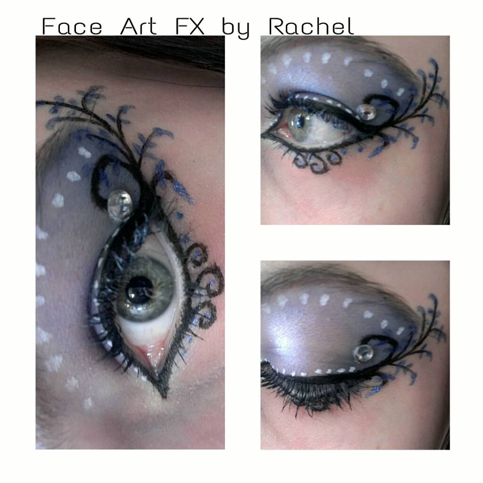 White Fairy Beauty Eye Makeup