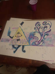 bill cipher poster (for sale)