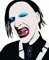 marilyn manson vetor