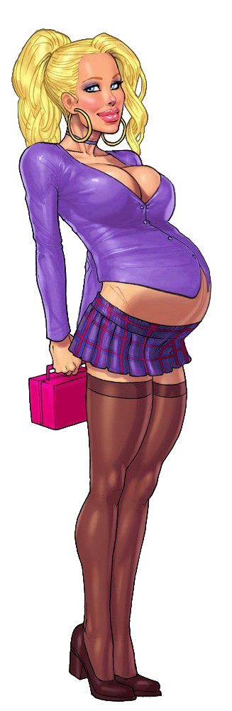 Kitty Summers, pregnant catholic schoolgirl