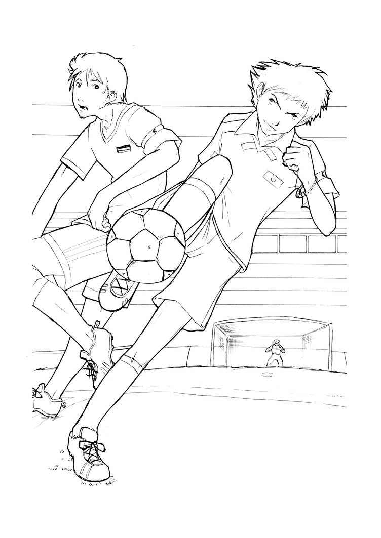 Captian tsubasa lines by MrJHahn on DeviantArt