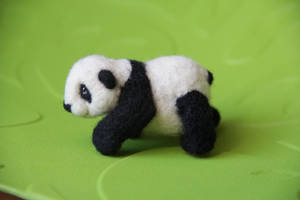 Felting - panda