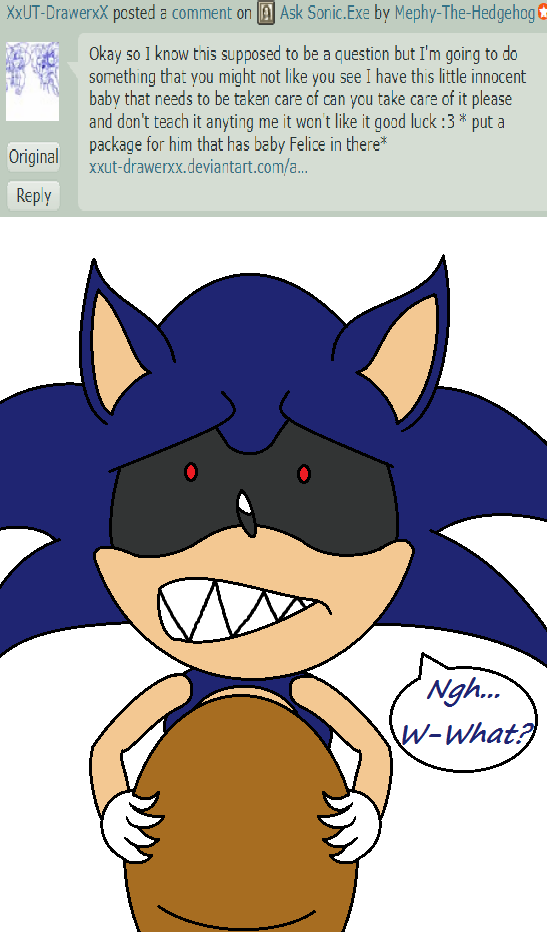 Sonic.EXE: I am on your iPad and phone DRAW ME! by KyuuketsukiVentus -- Fur  Affinity [dot] net
