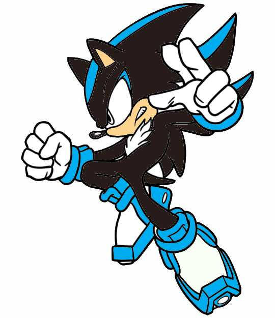 Blue Shadow The hedgehog by Jolt497 on DeviantArt