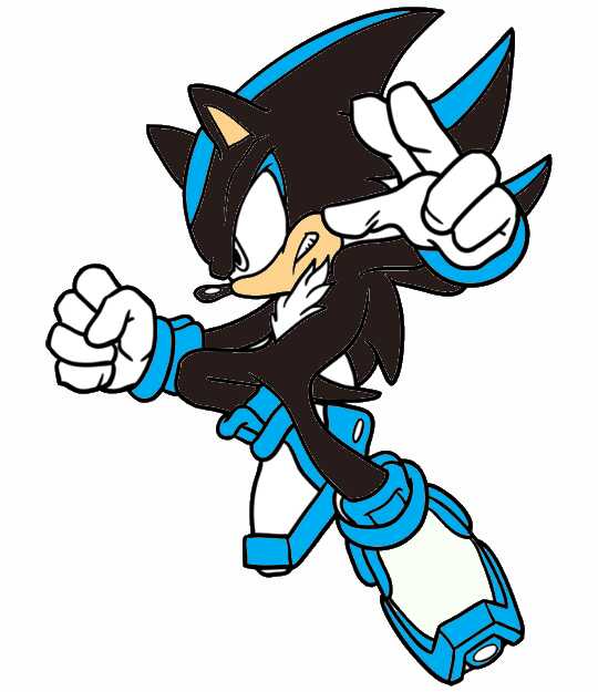 Blue R Shadow Blue Shadow The hedgehog by Jolt497 on DeviantArt