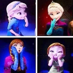 Anna and Elsa