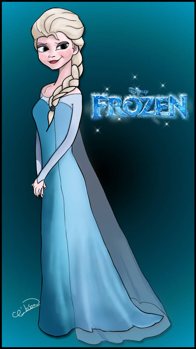 Elsa from Frozen - Digital Art and Speed Art! by Cr4zyRtist on DeviantArt