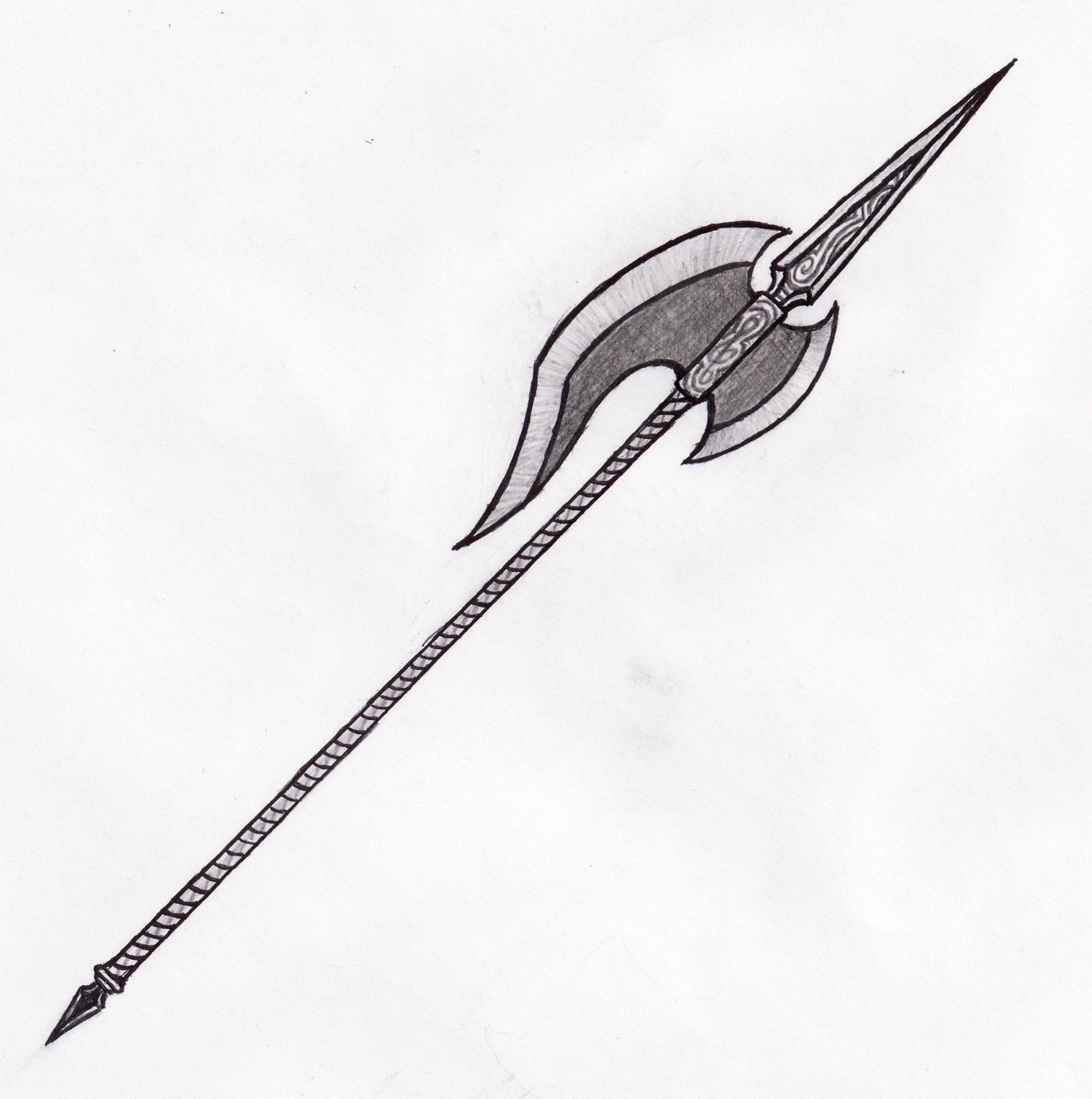 Simplistic Halberd halberd by amrod21 on DeviantArt